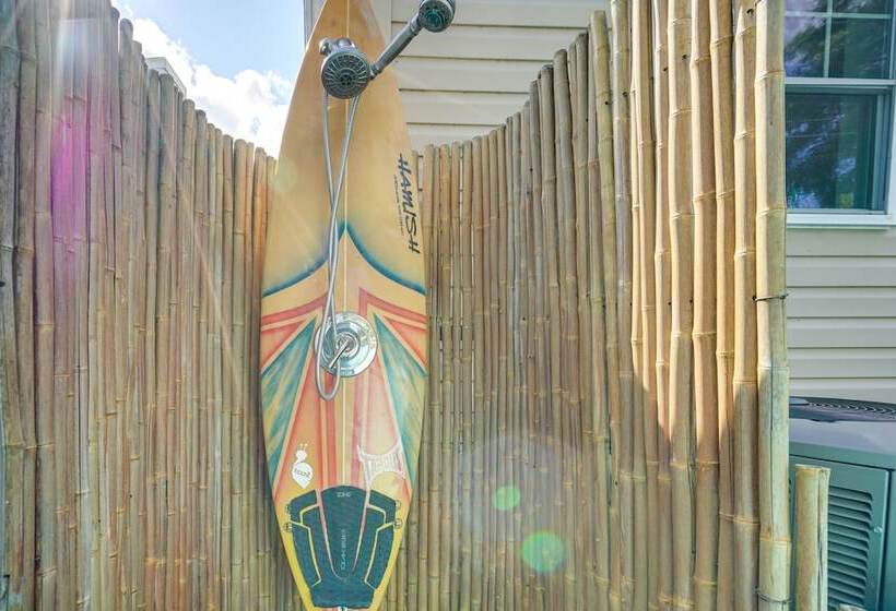 The 1818 Home W/ Porch & Grill   1 Mi To Beach!