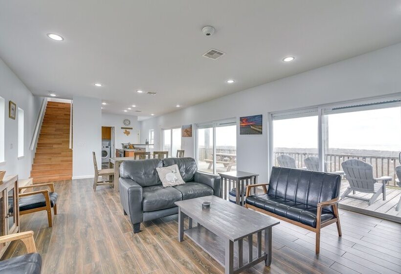 Boardwalk To Beach: Ocean View Surfside Home!