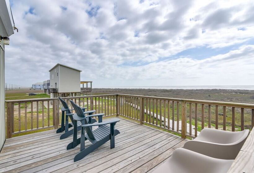Boardwalk To Beach: Ocean View Surfside Home!