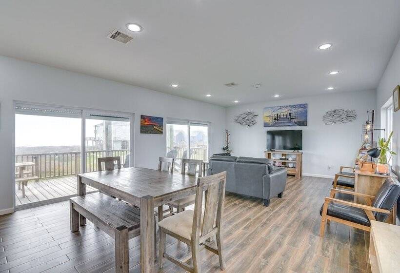Boardwalk To Beach: Ocean View Surfside Home!