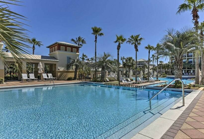 Upscale Gulf Retreat W/pool Access  ½ Mi To Beach