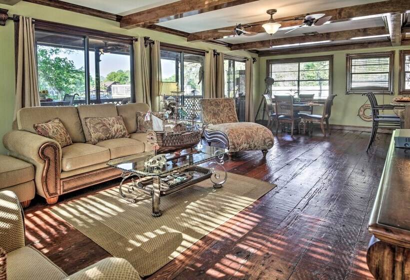 Waterfront Astor Studio Cabin W/ Private Boat Dock