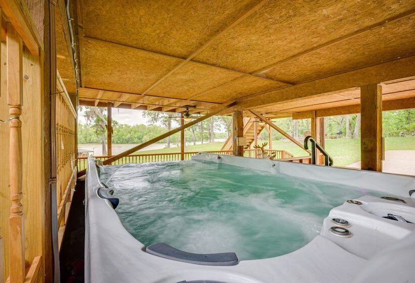 Waterfront Huntsville Home W/ Private Dock & Spa