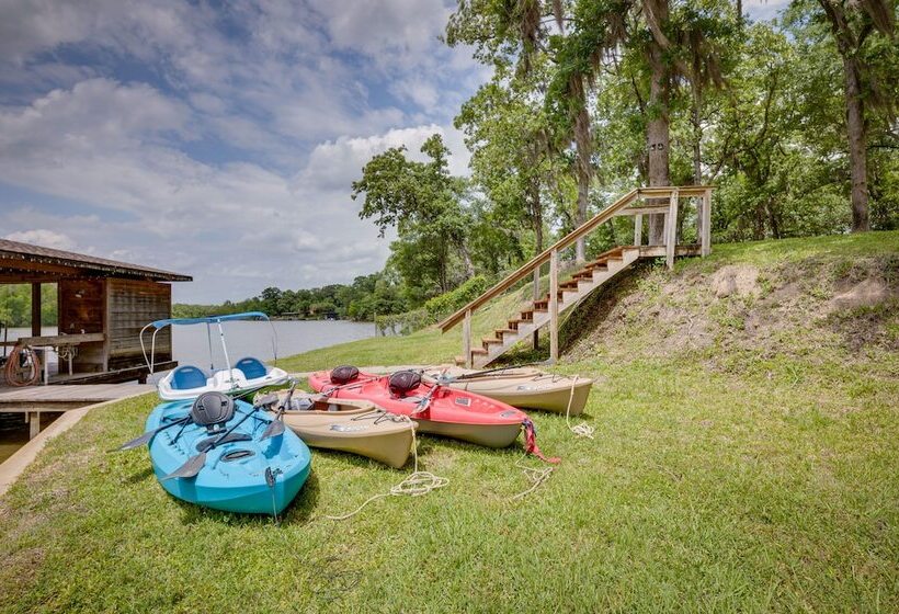 Waterfront Huntsville Home W/ Private Dock & Spa