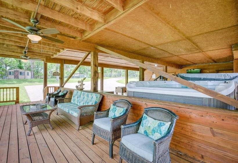 Waterfront Huntsville Home W/ Private Dock & Spa