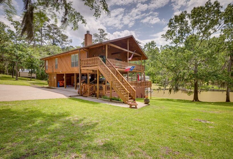 Waterfront Huntsville Home W/ Private Dock & Spa