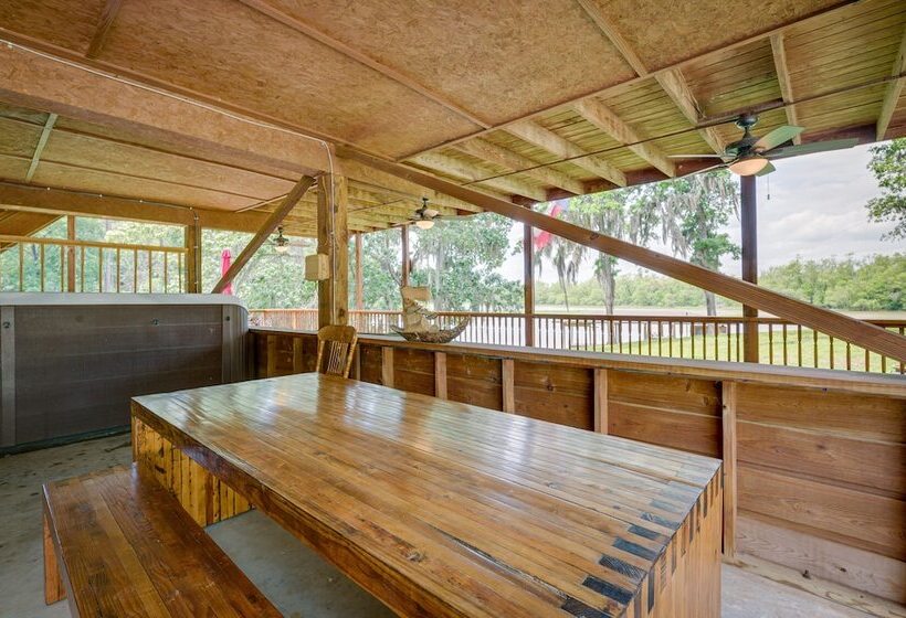 Waterfront Huntsville Home W/ Private Dock & Spa