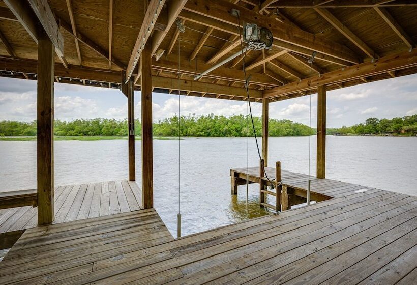Waterfront Huntsville Home W/ Private Dock & Spa