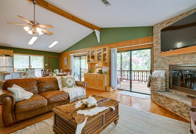 Waterfront Huntsville Home W/ Private Dock & Spa