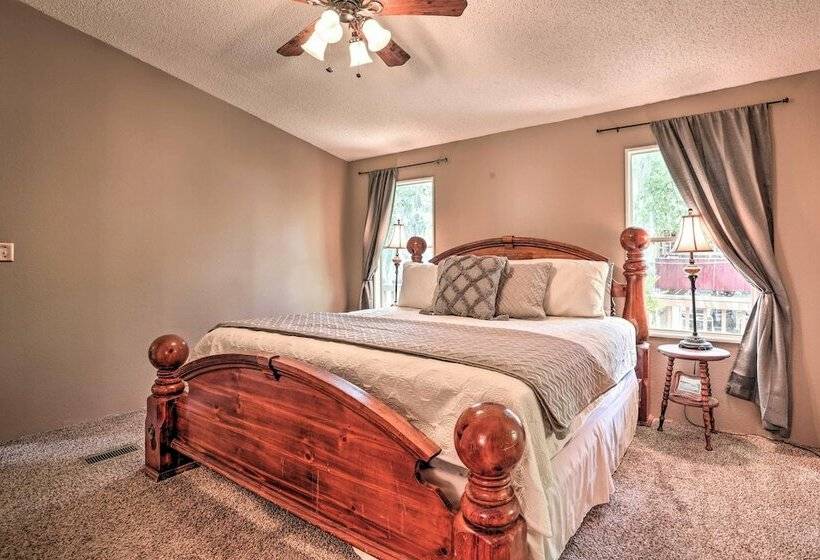 Waterfront Karnack Home W/ Boathouse & Deck!