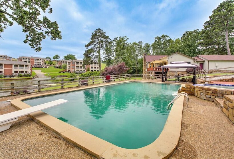 Amenity Packed Hot Springs Lakehouse W/ Pool!
