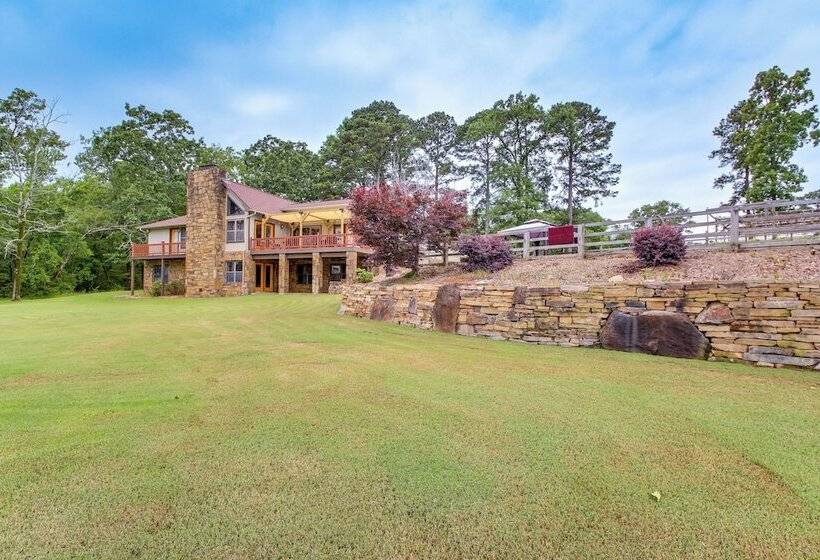 Amenity Packed Hot Springs Lakehouse W/ Pool!