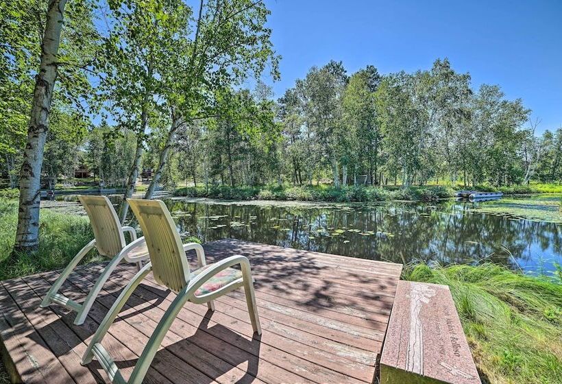 Atlanta Waterfront Cabin W/ Dock & Kayaks!