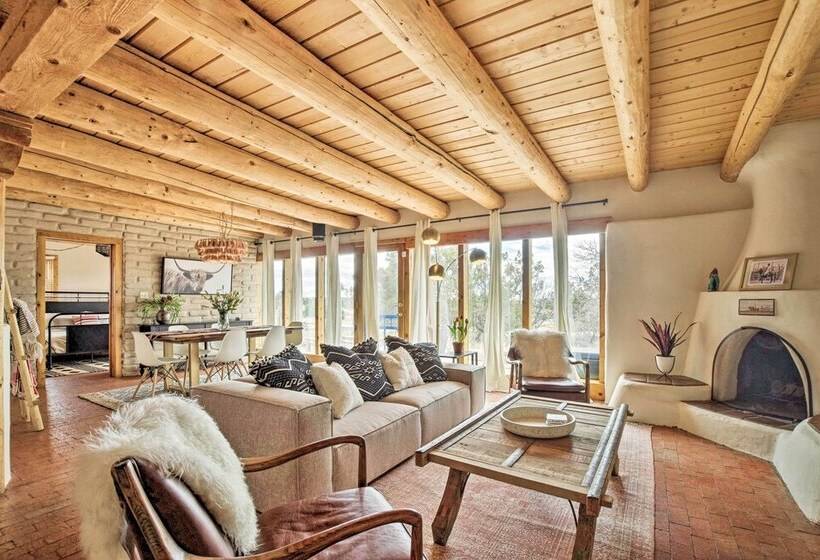 Authentic Santa Fe Adobe Home W/ Desert Views