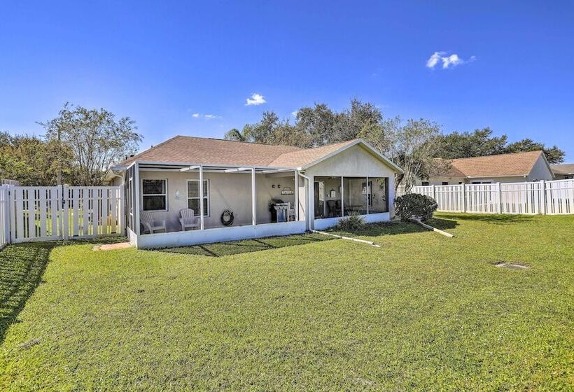Bright Titusville Retreat W/ Lanai   Wfh Friendly!