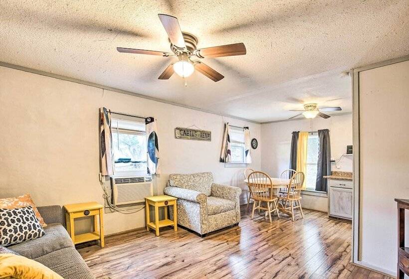 Cabana Luna  Cabin W/ Deck, Swing & Fire Pit!