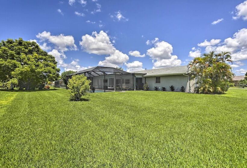 Cape Coral Home W/ Spacious Patio & Private Pool!