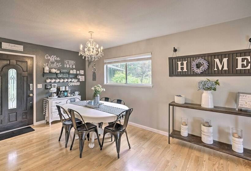 Forest View Deck + Fire Pits: Pine Grove Retreat!