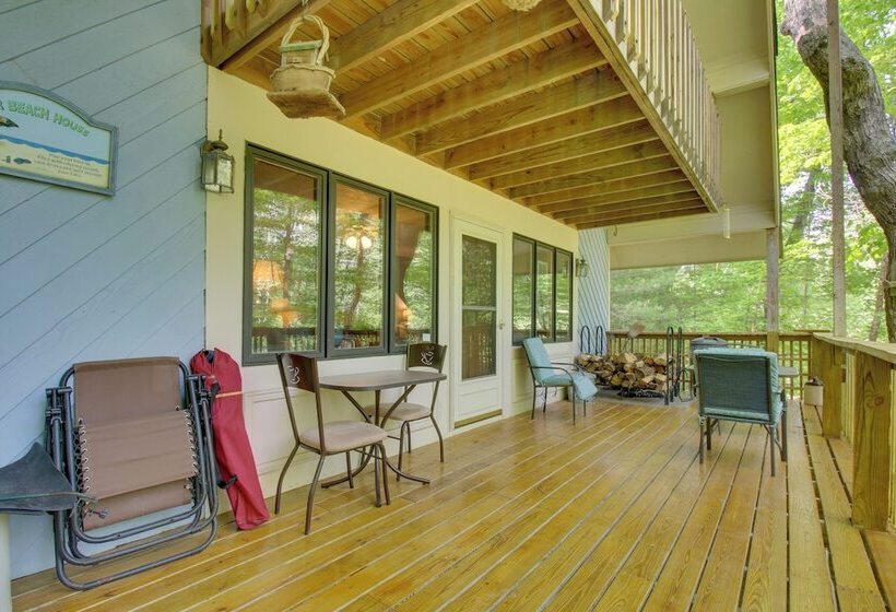 Riverside Cabin W/ 3 Decks In North Vernon!