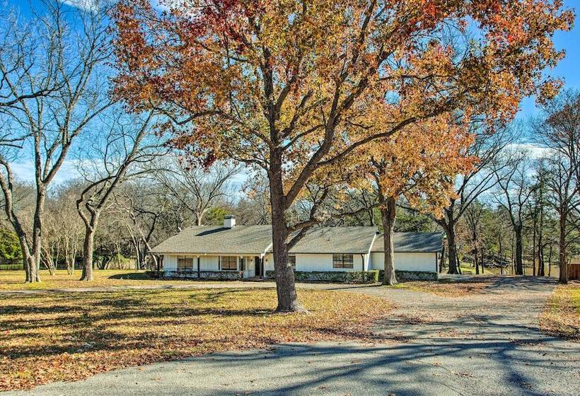 Charming Sherman Home W/ Spacious Yard & Pond