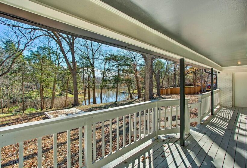 Charming Sherman Home W/ Spacious Yard & Pond