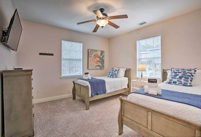 Waveland Home Near Beach: Pets Allowed!