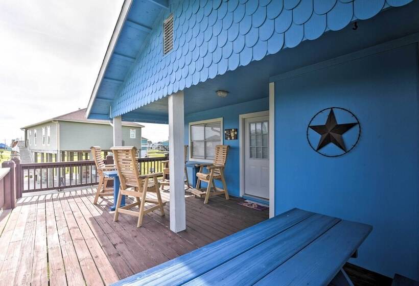 Colorful Crystal Beach Home W/ Ocean View!