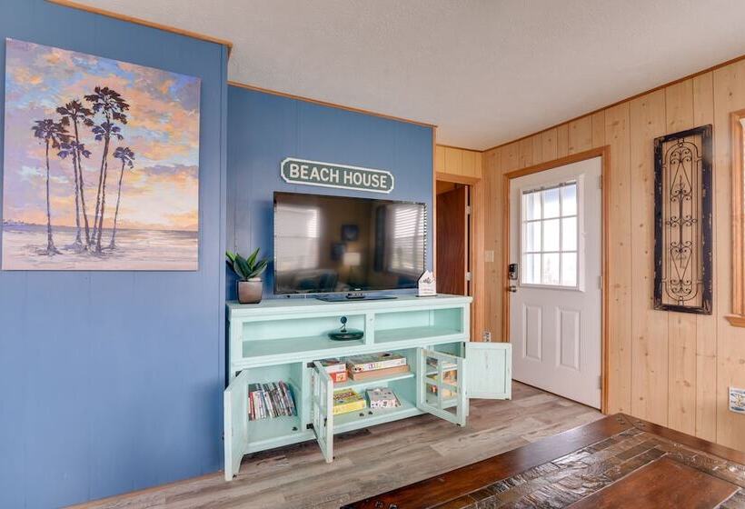 Colorful Crystal Beach Home W/ Ocean View!