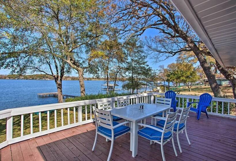 Dock & Fire Pit: Lakefront Cedar Creek Home!