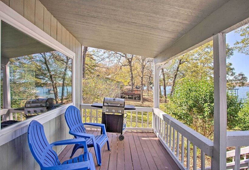 Dock & Fire Pit: Lakefront Cedar Creek Home!