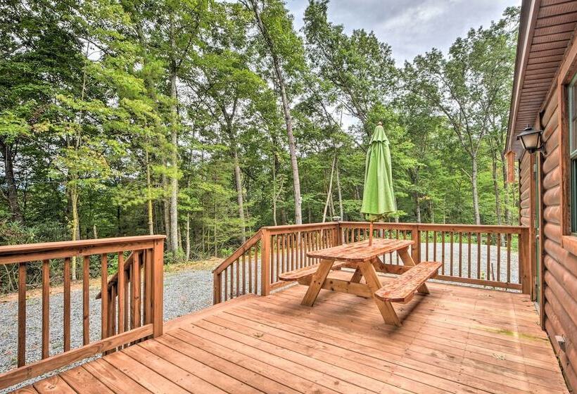 Pet Friendly Marble Cabin W/ Deck, Grill, Fire Pit