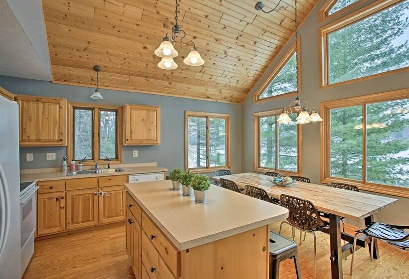 Cozy Waterfront Fife Lake Cottage W/ Dock & Kayaks