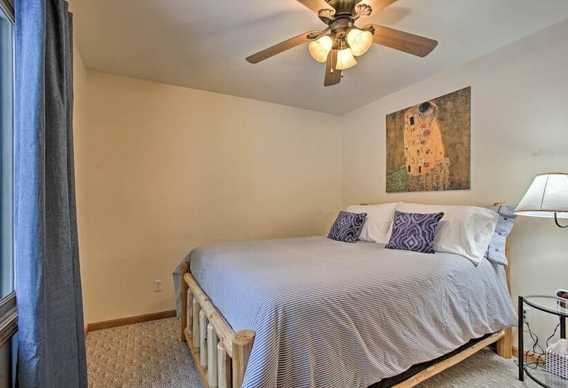 Cozy Waterfront Fife Lake Cottage W/ Dock & Kayaks