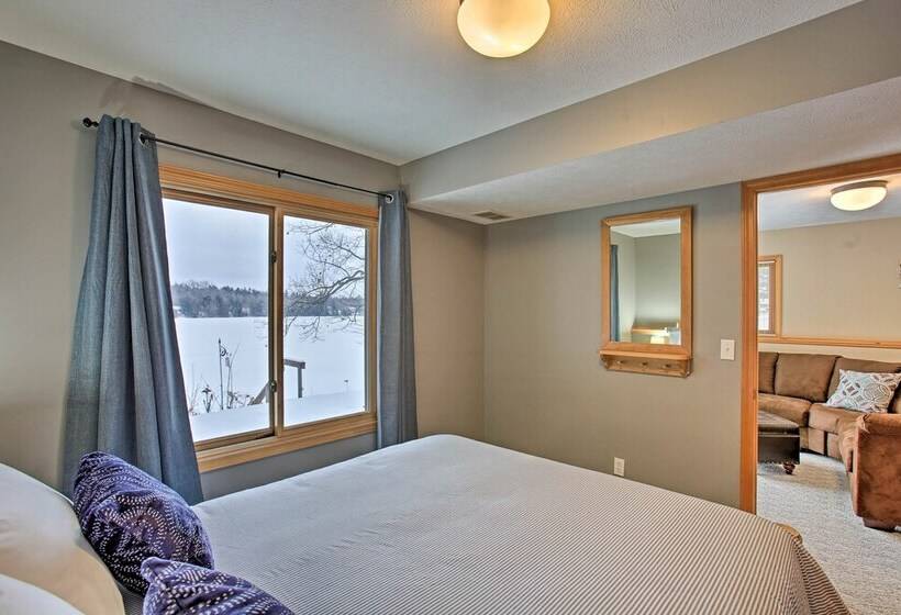 Cozy Waterfront Fife Lake Cottage W/ Dock & Kayaks