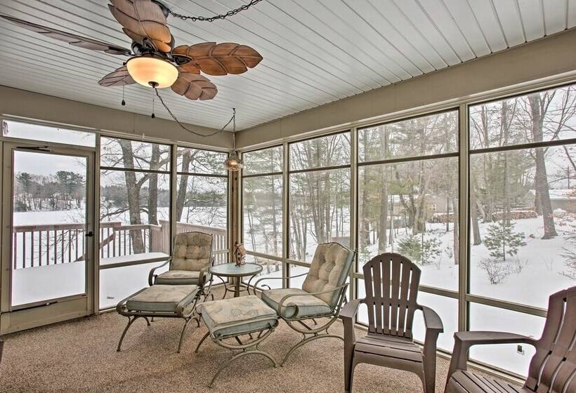 Cozy Waterfront Fife Lake Cottage W/ Dock & Kayaks