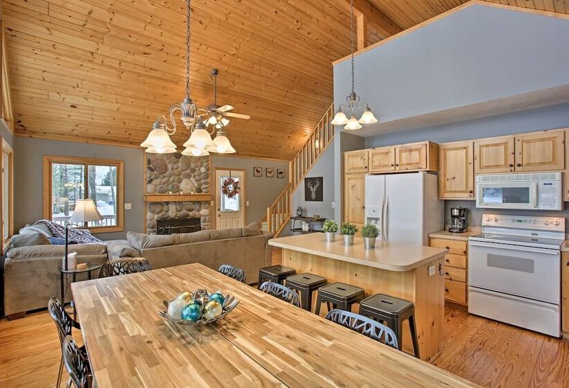 Cozy Waterfront Fife Lake Cottage W/ Dock & Kayaks