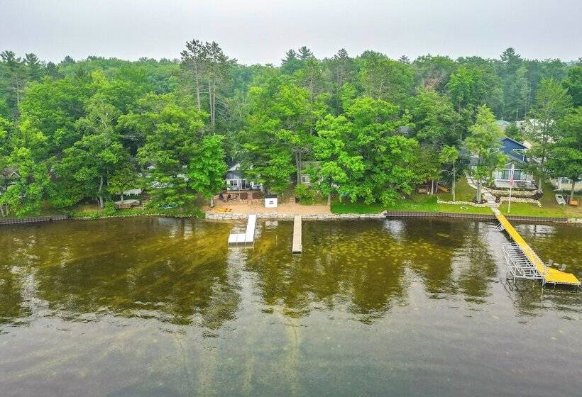 Cozy Waterfront Hale Cottage On Long Lake!