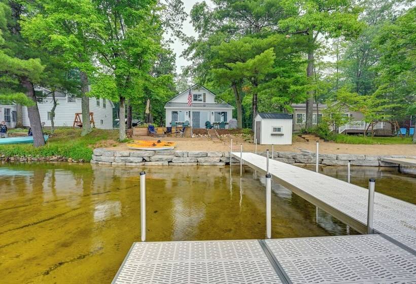 Cozy Waterfront Hale Cottage On Long Lake!