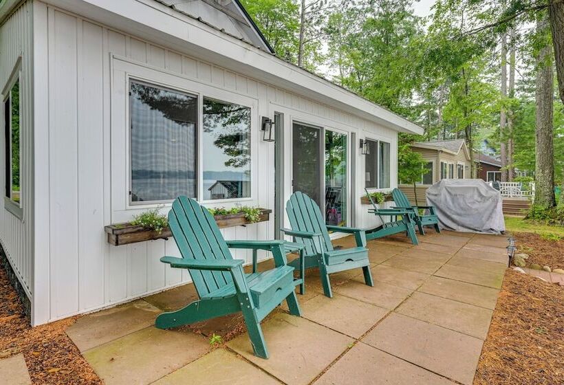 Cozy Waterfront Hale Cottage On Long Lake!