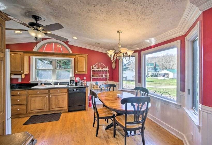 Damascus Home W/fire Pit & Views, Walk To Shops!