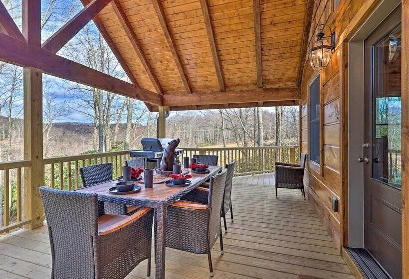 Family Cabin W/ Hot Tub: 12 Mi To Beech Mountain!