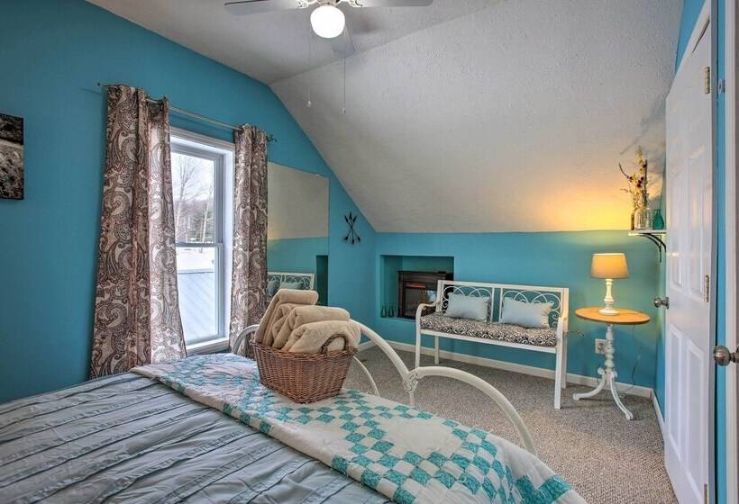 Fife Lake Farmhouse: Peaceful Yard & Fire Pit!