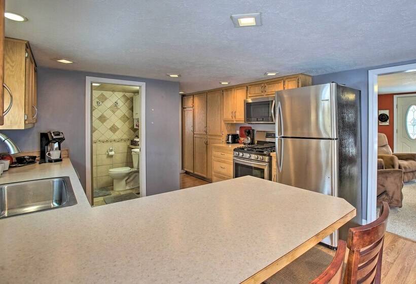 Fife Lake Farmhouse: Peaceful Yard & Fire Pit!