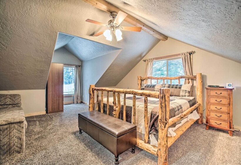 Garden Valley Cabin W/ Loft & Large Deck!