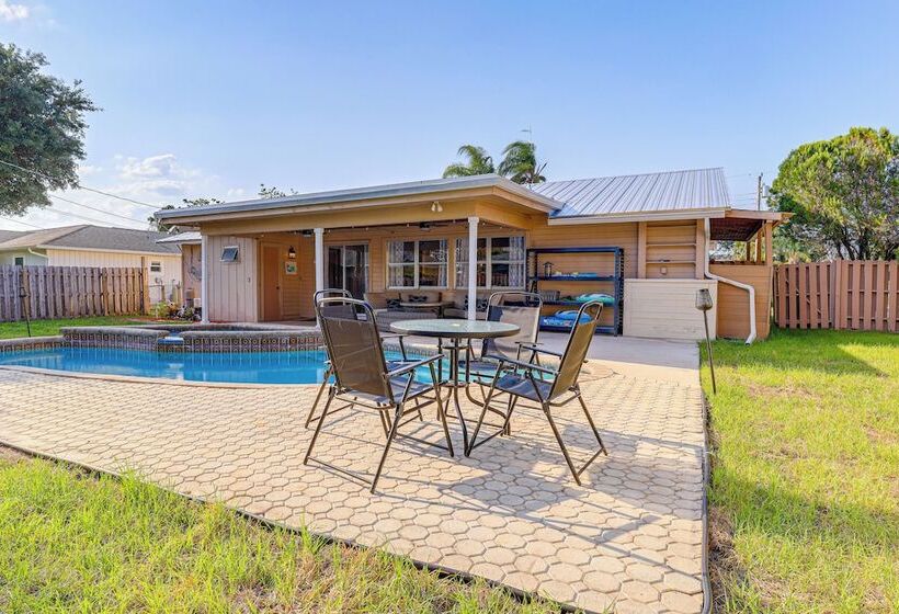 Stuart Oasis W/ Pool & Game Room ~ 7 Mi To Beach!