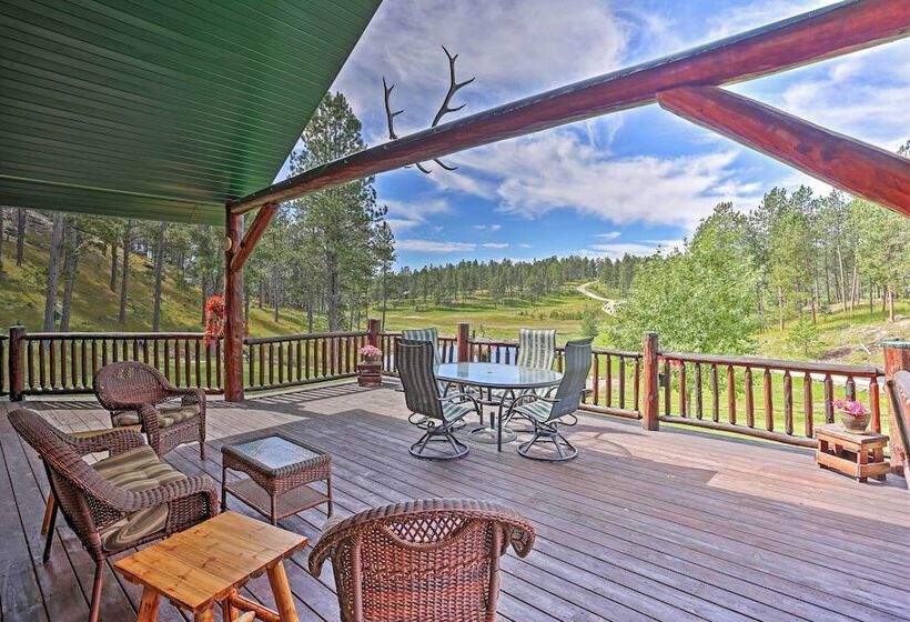 Black Hills Cabin: Hot Tub, Fishing Pond & Deck