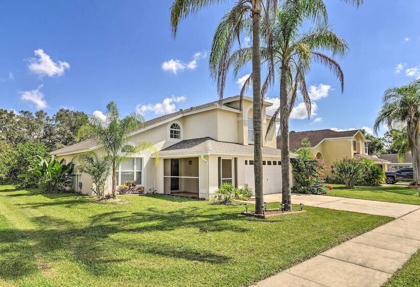 < 5 Mi To Disney Parks: Spacious Home W/ Lanai