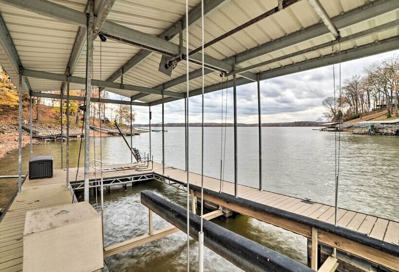 Lake Barkley Home With Fire Pit & Private Dock!