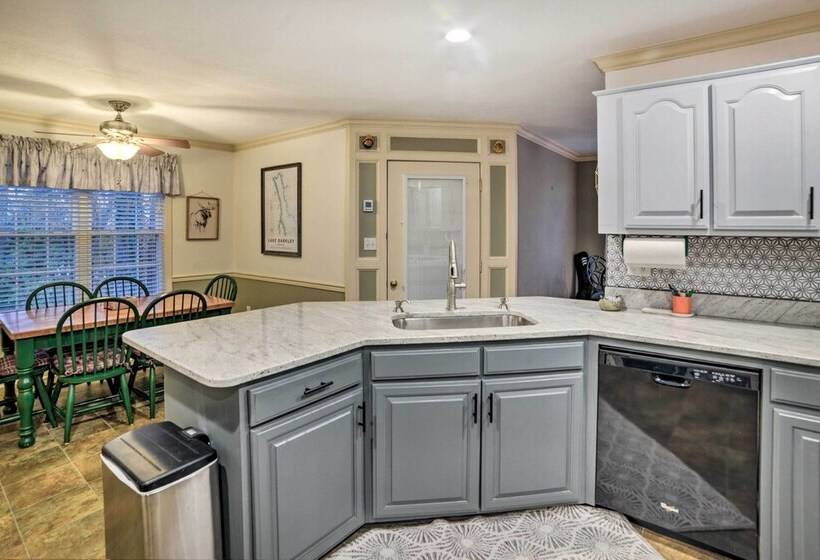 Lake Barkley Home With Fire Pit & Private Dock!