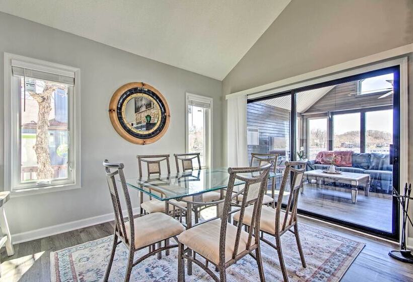 Boat Dock + Scenic Decks: Lake Of The Ozarks Gem